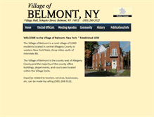 Tablet Screenshot of belmontny.org